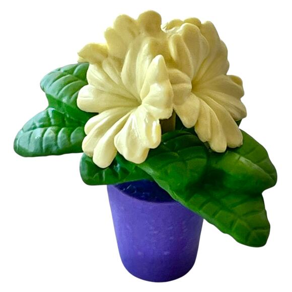 American Girl Yellow Daisy FLOWER Purple Plant Blaire Farm Garden Doll Accessory - Picture 7 of 7